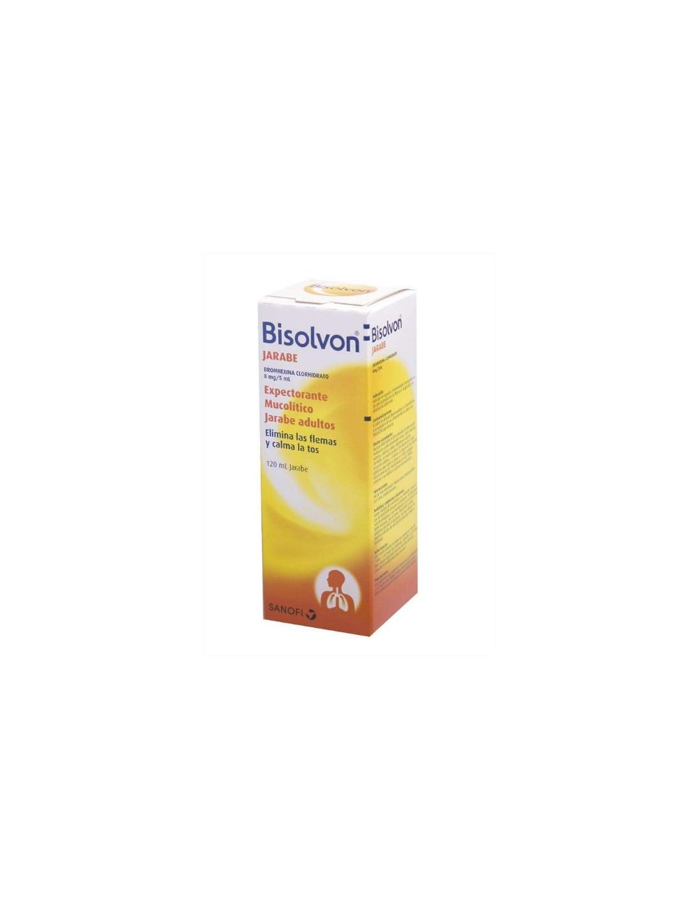 BISOLVON 8MG/5ML JARABE ADULTOS 120 ML SANOFI
