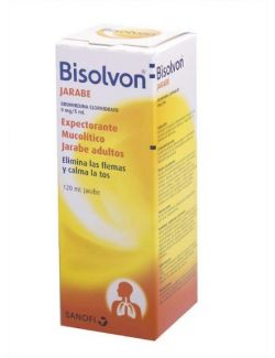 BISOLVON 8MG/5ML JARABE ADULTOS 120 ML SANOFI