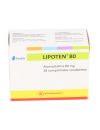 ATORVASTATINA LIPOTEN 80 MG COMPRIMIDOS RECUBIERTOS BIOEQUIVALENTE LAB. EXELTIS