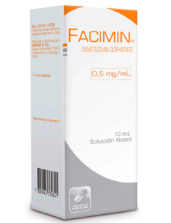 OXIMETAZOLINA FACIMIN 0.5 MG / ML 10 ML SOLUCION NASAL BIOEQUIVALENTE MINTLAB