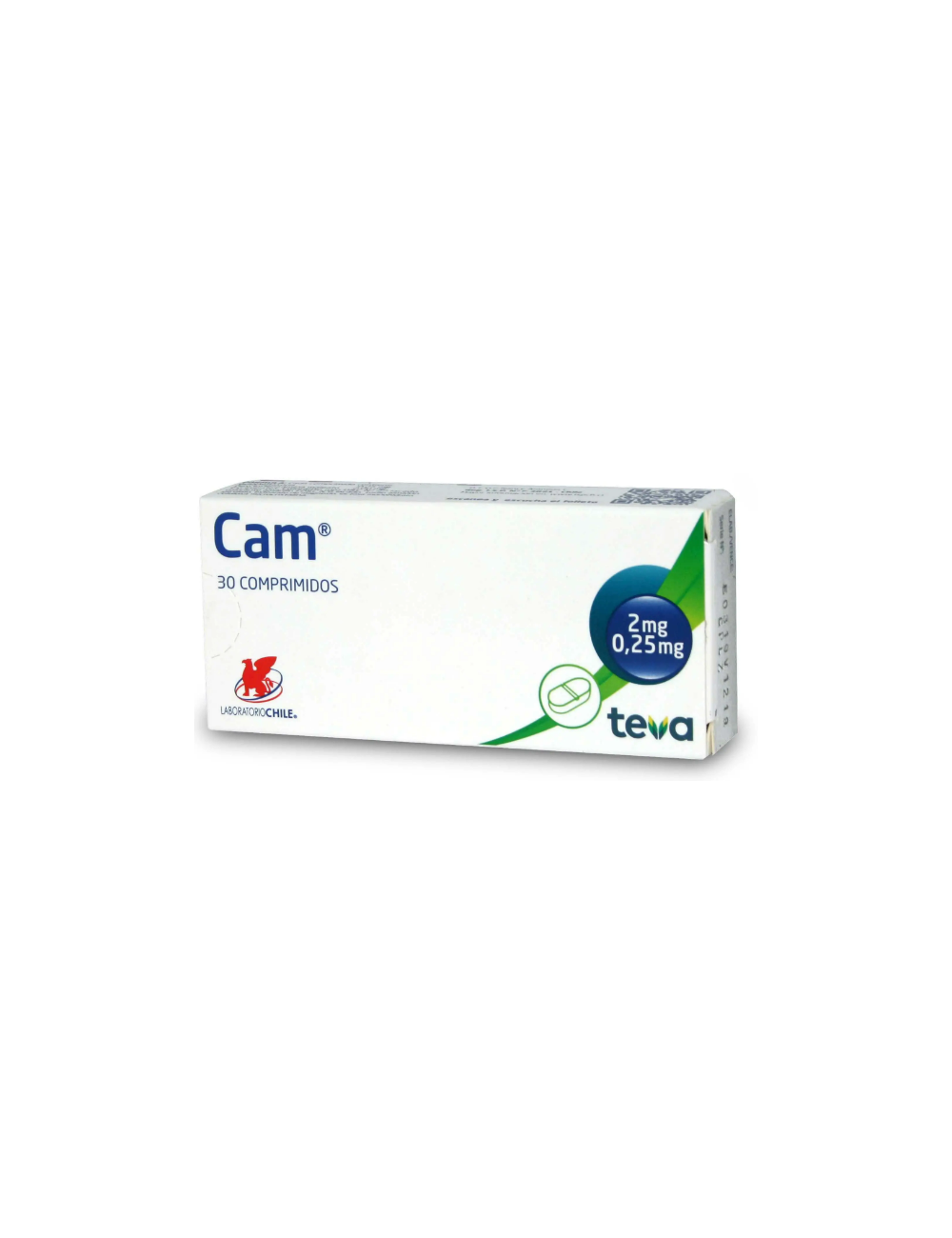 CAM BETAMETASONA DEXCLORFENAMINA 30 COMPRIMIDOS LABORATORIO CHILE