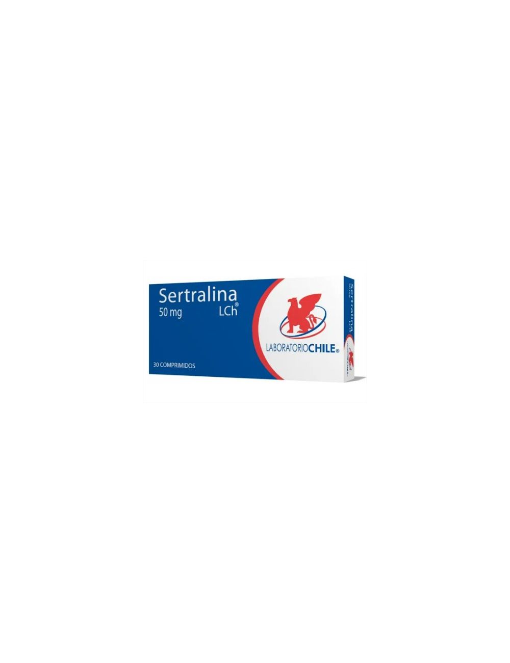 SERTRALINA 50 MG 30 COMPRIMIDOS BIOEQUIVALENTE LABORATORIO CHILE
