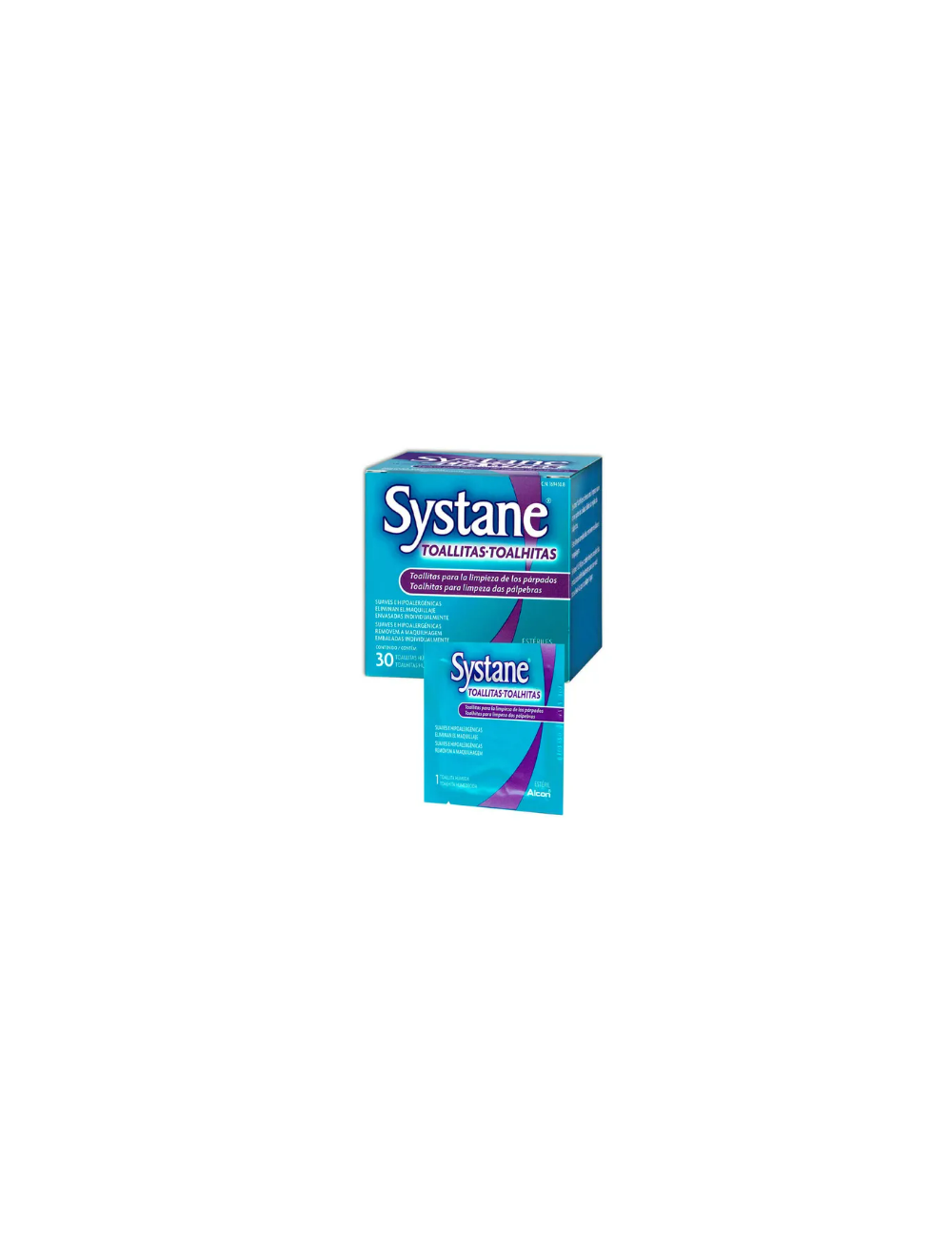 SYSTANE TOALLITAS OCULAR LIMPIEZA PARPADOS ALCON
