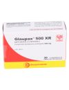 METFORMINA GLAUPAX XR 500 MG 30 COMPRIMIDOS LIBERACION PROLONGADA BIOEQUIVALENTE LABORATORIO PASTEUR