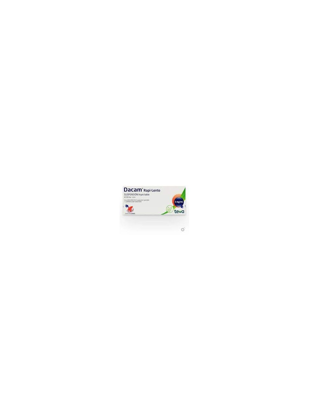 DACAM RAPI-LENTO BETAMETASONA 3 MG/ML 1 FRASCO SUSPENSION INYECTABLE LAB.CHILE
