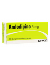 AMLODIPINO 5MG 30 COMPRIMIDOS RECUBIERTOS BIOEQUIVALENTE LAB.OPKO