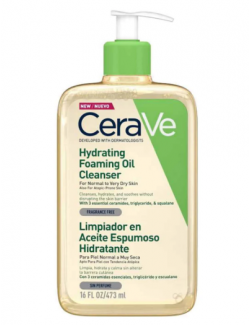 CERAVE LIMPIADOR EN ACEITE ESPUMOSO HIDRATANTE 473 ML