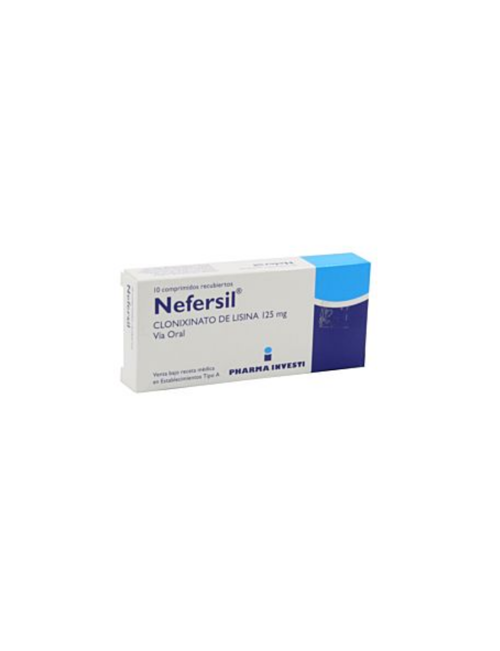 NEFERSIL CLONIXINATO DE LISINA 125 MG