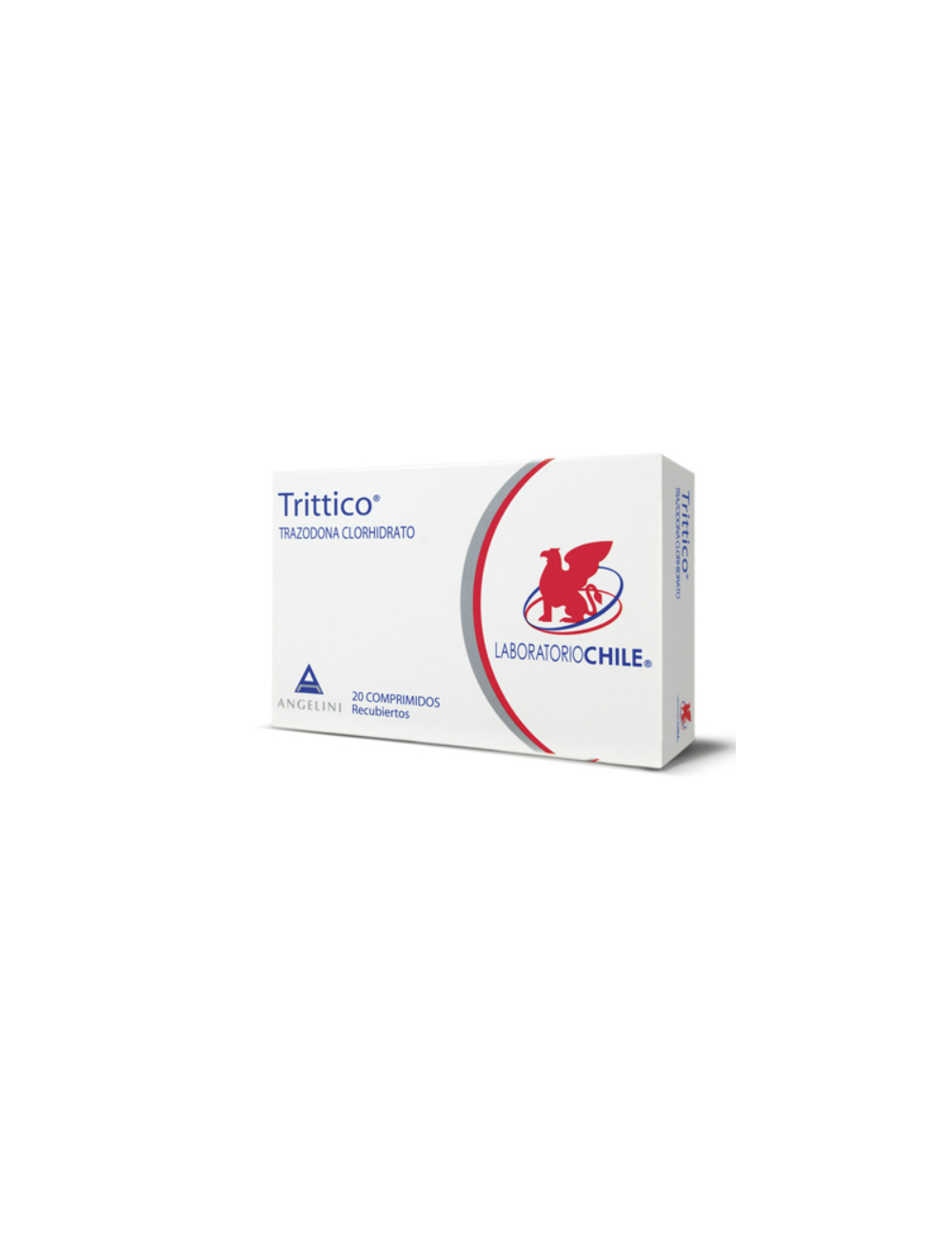 TRITTICO COM.100MG.20 LABORATORIO CHILE