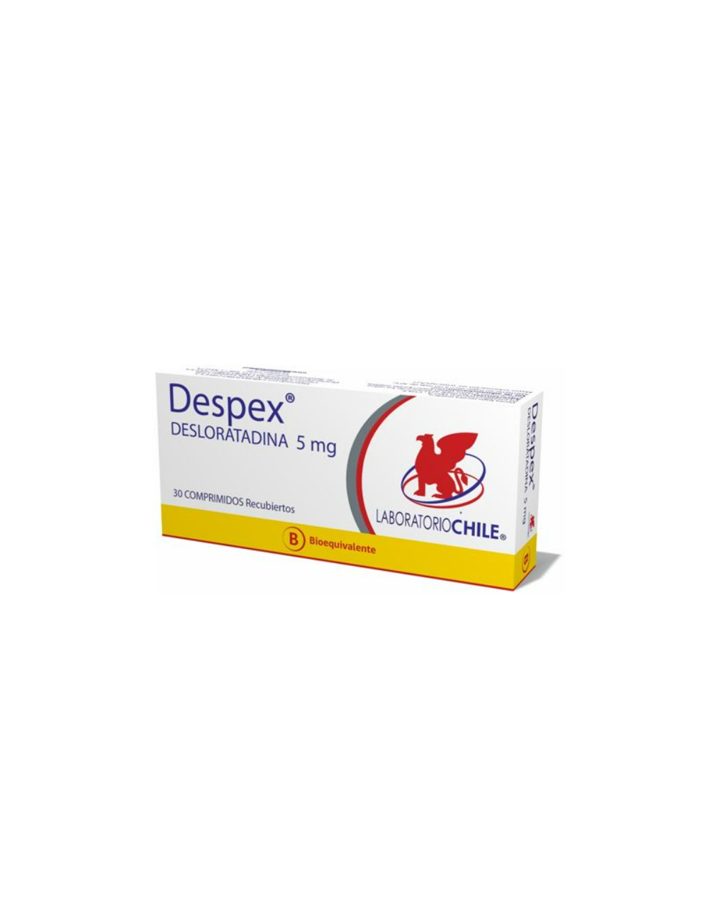 DESPEX 5 MG DESLORATADINA X 30 COMPRIMIDOS  LAB.CHILE