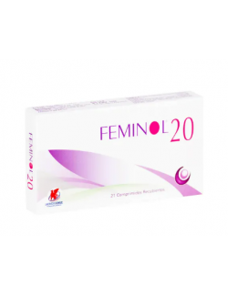 FEMINOL 20 GESTODENO 75 MCG /ETINILESTRADIOL 20 MCG COMPRIMIDOS RECUBIERTOS BIOEQUIVALENTE LAB. CHILE