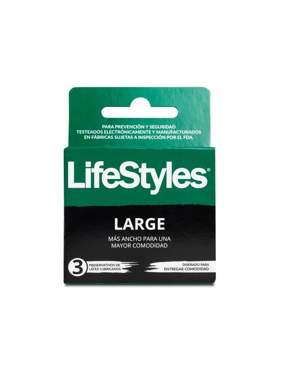 PRESERVATIVOS LIFESTYLES LARGE X 3 UNIDADES