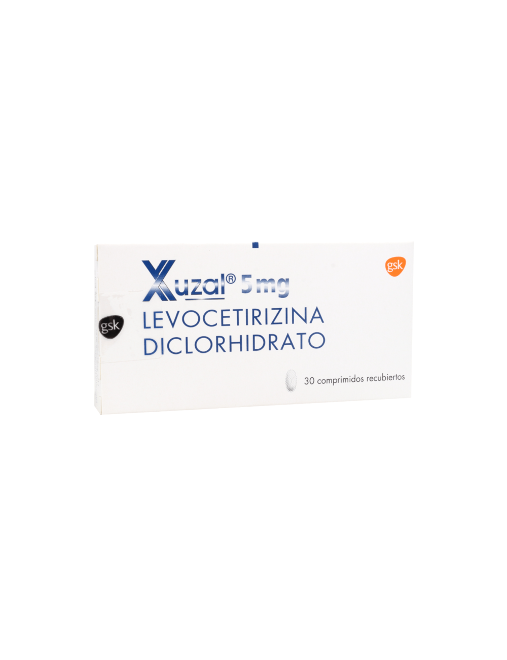 XUZAL 5MG LEVOCETIRIZINA DICLORHIDRATO 30 COMPRIMIDOS LABORATORIO GSK