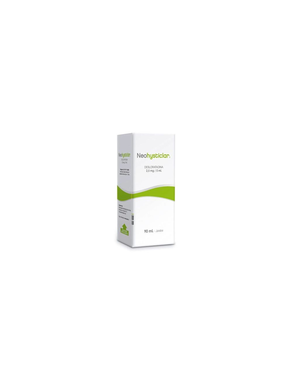 NEOHYSTICLAR JARABE 2,5MG/5ML DESLORATADINA 2,5MG/5ML 90ML LABORATORIO MINTLAB
