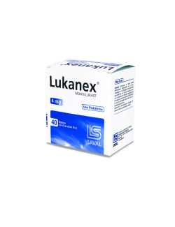 LUKANEX  MONTELUKAST PEDIATRICO 4MG 40 SOBRES BIOEQUIVALENTE SAVAL