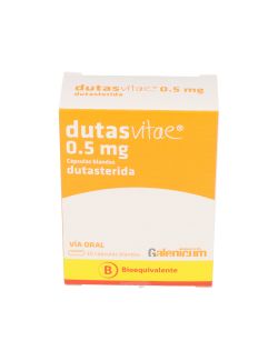 DUTASVITAE DUTASTERIDA 0.5MG 30 CAPSULAS BLANDAS BIOEQUIVALENTE GALENICUM CENABAST