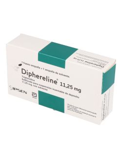 DIPHERELINE SUSPENSION INYECTABLE TRIPTORELINA 11.25 MG IPSEN CENABAST..