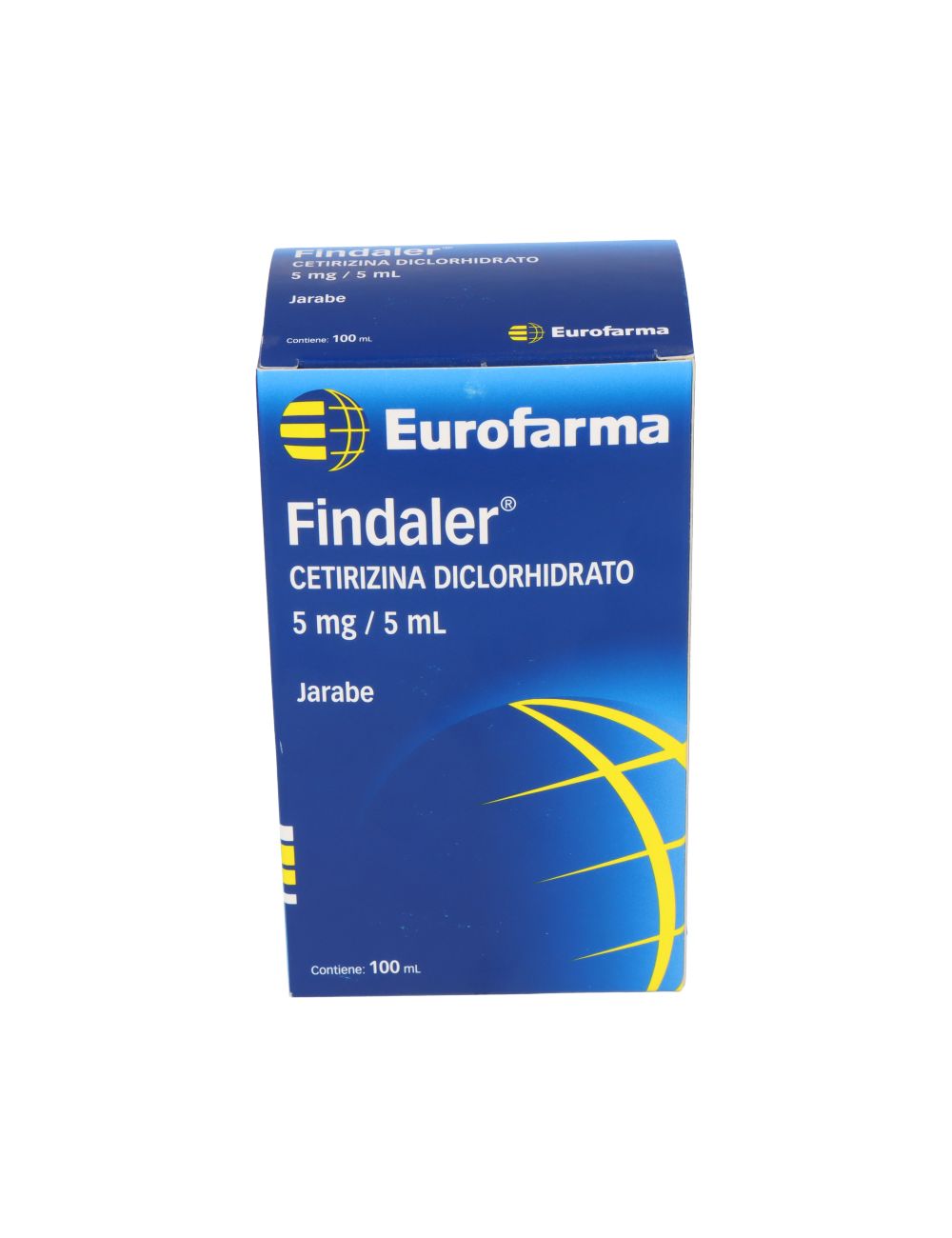 FINDALER CETIRIZINA 5 MG / 5 ML JARABE 100 ML LAB. EUROFARMA