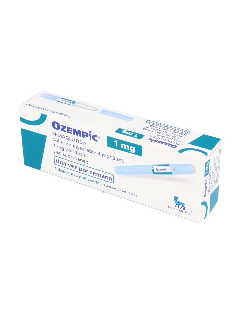 OZEMPIC SEMAGLUTIDA 4 MG/3 ML SOLUCION INYECTABLE 1 DISPOSITIVO PRELLENADO + AGUJAS DESECHABLES LAB. NOVO NORDISK