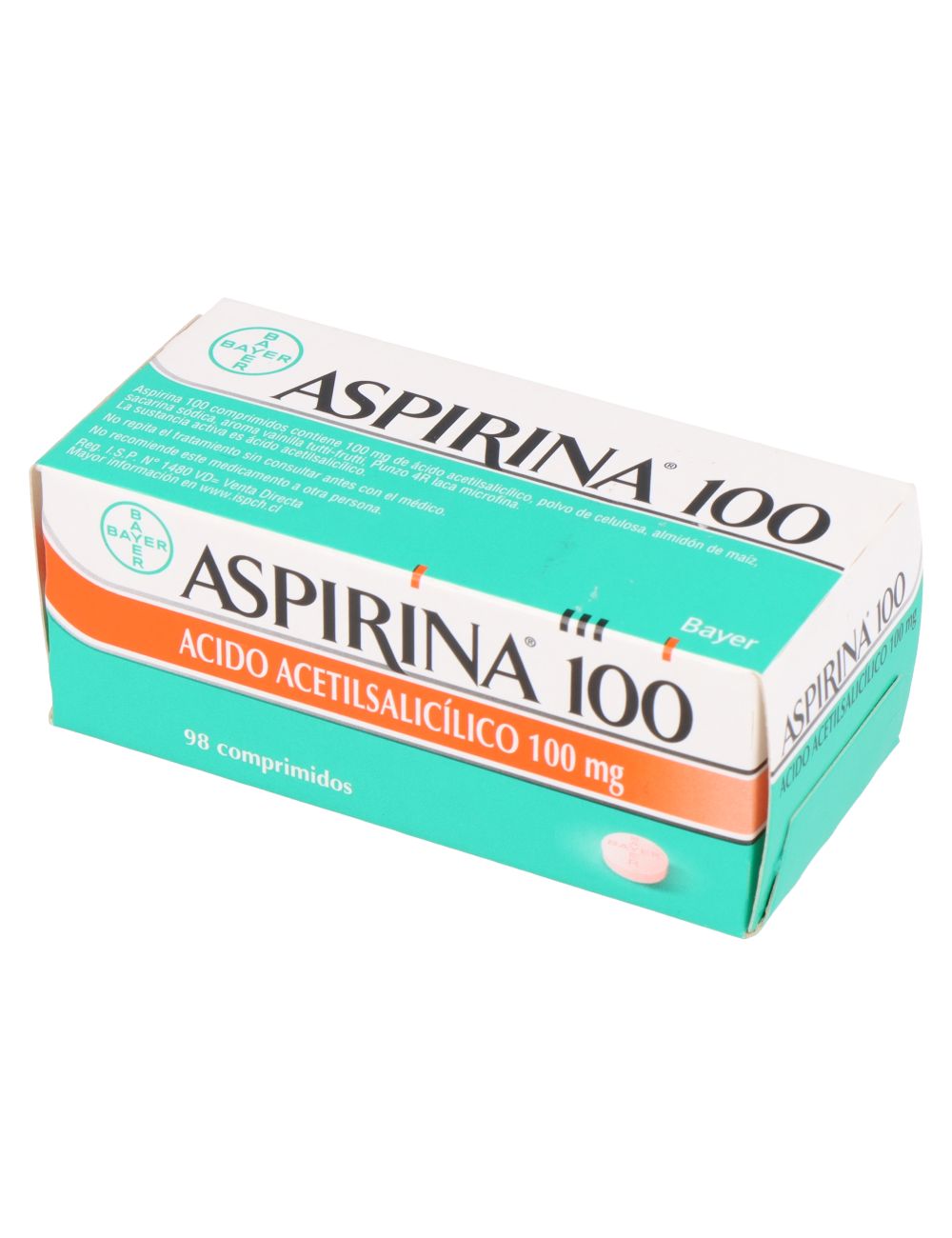 ASPIRINA 100 MG X 98 COMP.