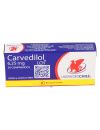 CARVEDILOL 6.25 MG 30 COMPRIMIDOS BIOEQUIVALENTE LABORATORIO CHILE