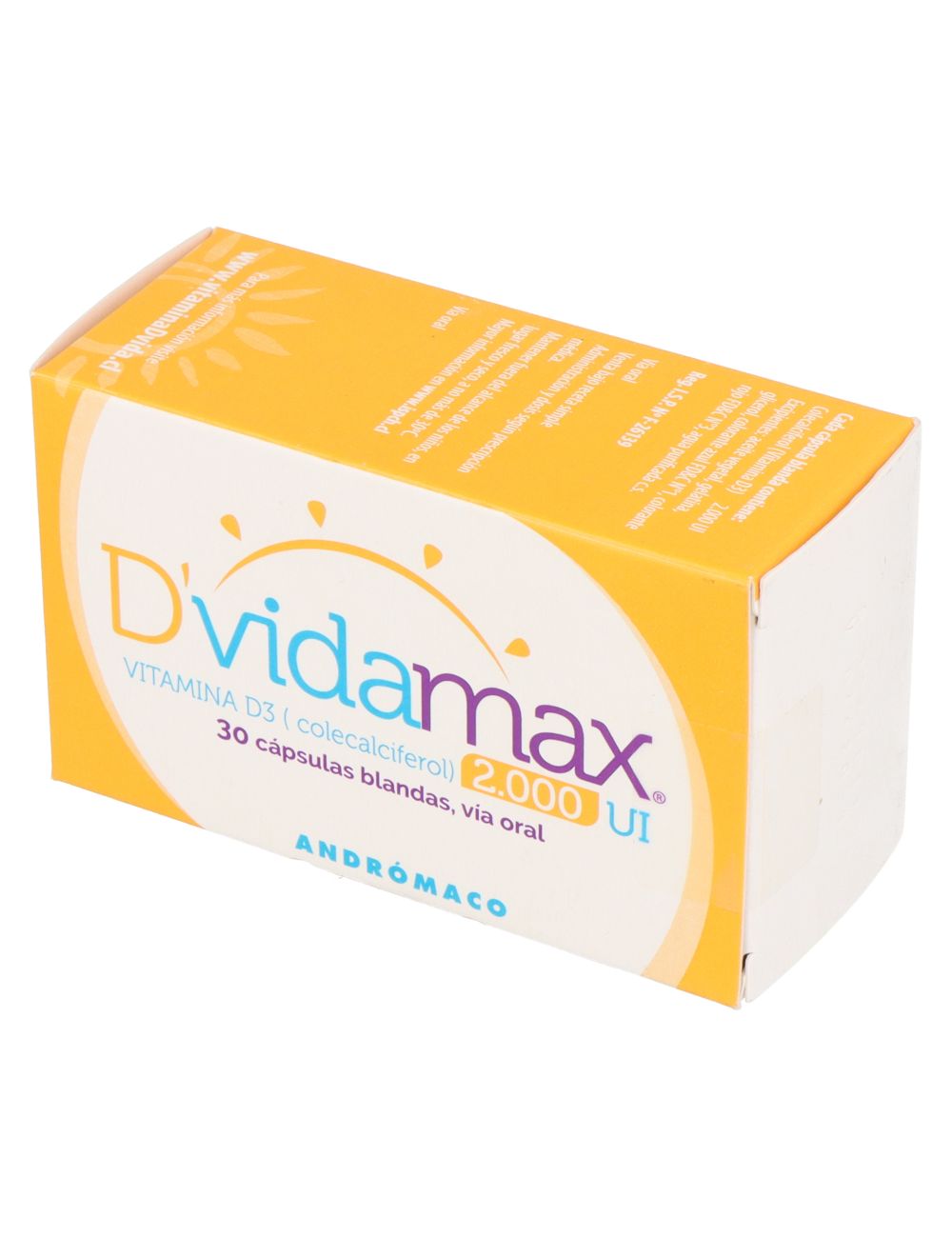 DVIDA MAX 2.000 UI 30 CAPSULAS BLANDAS