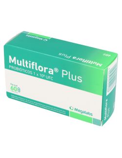 MULTIFLORA PLUS PROBIOTICOS 1X10 8 UFC 60 CAPSULAS  LAB.MAGALABS