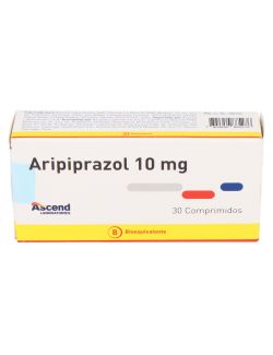 ARIPIPRAZOL 10 MG 30 COMPRIMIDOS BIOEQUIVALENTE ASCEND