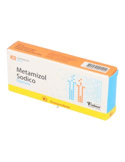 DIPIRONA METAMIZOL SODICO 300 MG 20 COMPRIMIDOS BIOEQUIVALENTE VALMA CENABAST