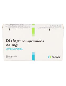 DISLEP LEVOSULPIRIDA  25 MG 20 COMPRIMIDOS LAB.FERRER