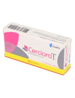 CERCIORA T LEVONORGESTREL 1.5MG 1 COMPRIMIDO BIOEQUIVALENTE LAB. EXELTIS