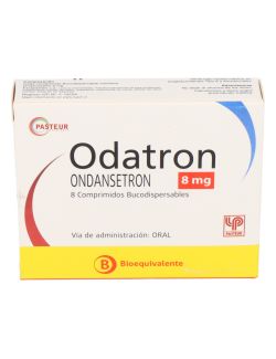 ODATRON ONDANSETRON 8MG CAJA 8 COMPRIMIDOS BUCODISPERSABLES