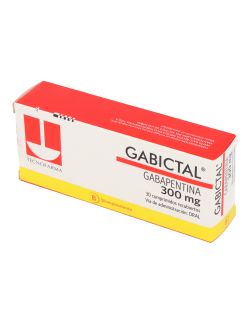 GABICTAL 300MG  30 COMPRIMIDOS  RECUBIERTOS