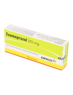 ESOMEPRAZOL 20 MG 30 COMPRIMIDOS RECUBRIMIENTO ENTERICO BIOEQUIVALENTE OPKO