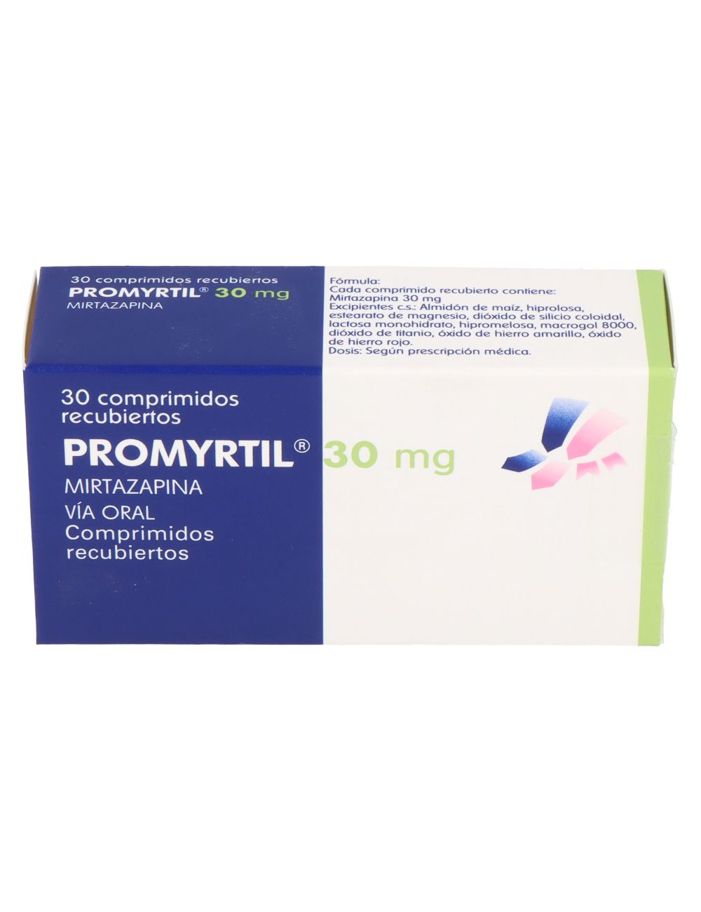 PROMYRTIL MIRTAZAPINA 30 MG 30 COMPRIMIEDOS RECUBIERTOS CENABAST