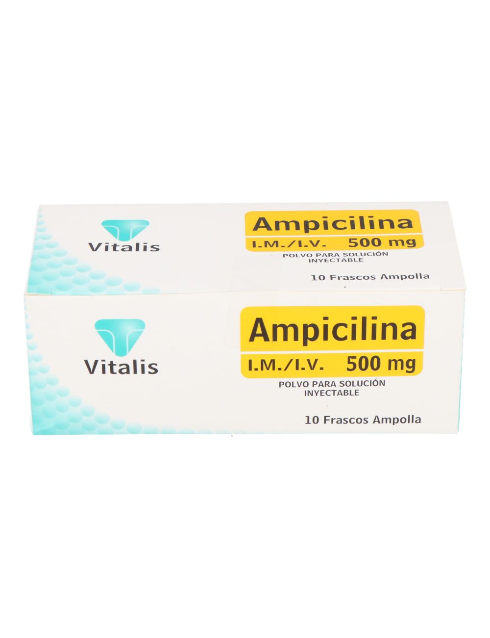 AMPICILINA 500MG F.A. 10 AMPOLLAS VITALIS