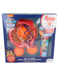 ESTUCHE PAW PATRON 3 PELOTAS + ARO BASKETBALL + CHUPONES +SHAMPOO 3 EN 1 POR 100ML NAVIDAD