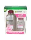 PACK AGUA MICELAR ROSA 400ML +MINI AGUA MICELAR OLEO 100 ML  NAVIDAD