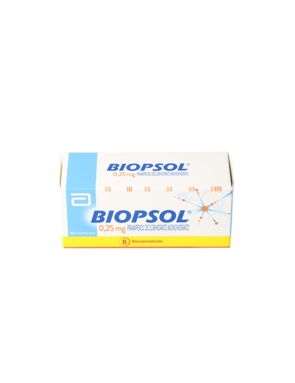 BIOPSOL 0.25MG 30 COMPRIMIDOS BIOEQUIVALENTE LABORATORIO ABBOTT CENABAST
