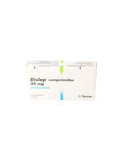 DISLEP LEVOSULPIRIDA  25 MG 20 COMPRIMIDOS LAB.FERRER CENABAST