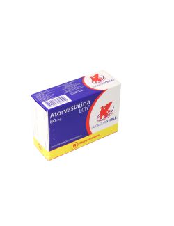 ATORVASTATINA 80 MG 30 COMPRIMIDOS BIOEQUIVALENTE LABORATORIO CHILE CENABAST