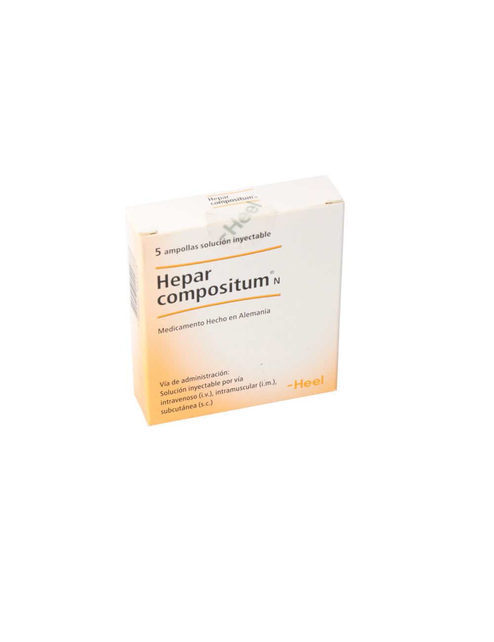 HEPAR COMPOSITUM 5 AMPOLLAS INYECTABLE HEEL