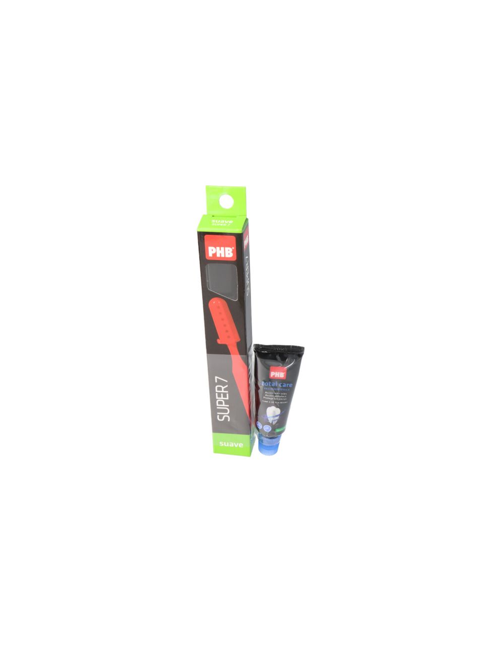 CEPILLO DENTAL PHB SUPER 7 SUAVE + PASTA PHB 15 ML