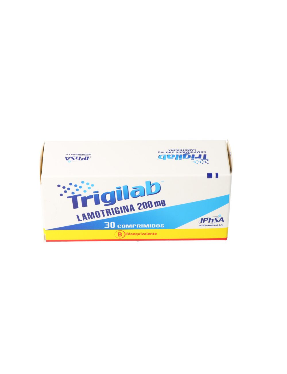 TRIGILAB LAMOTRIGINA 200 MG 30 COMPRIMIDOS BIOEQUIVALENTE IPHSA