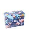 PAÑUELOS DESECHABLES DOBLE HOJA CON DISEÑO ELITE 90 HOJAS
