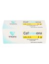 CEFTRIAXONA AMPOLLA 1 GRAMO 10 UNIDADES LABORATORIO VITALIS