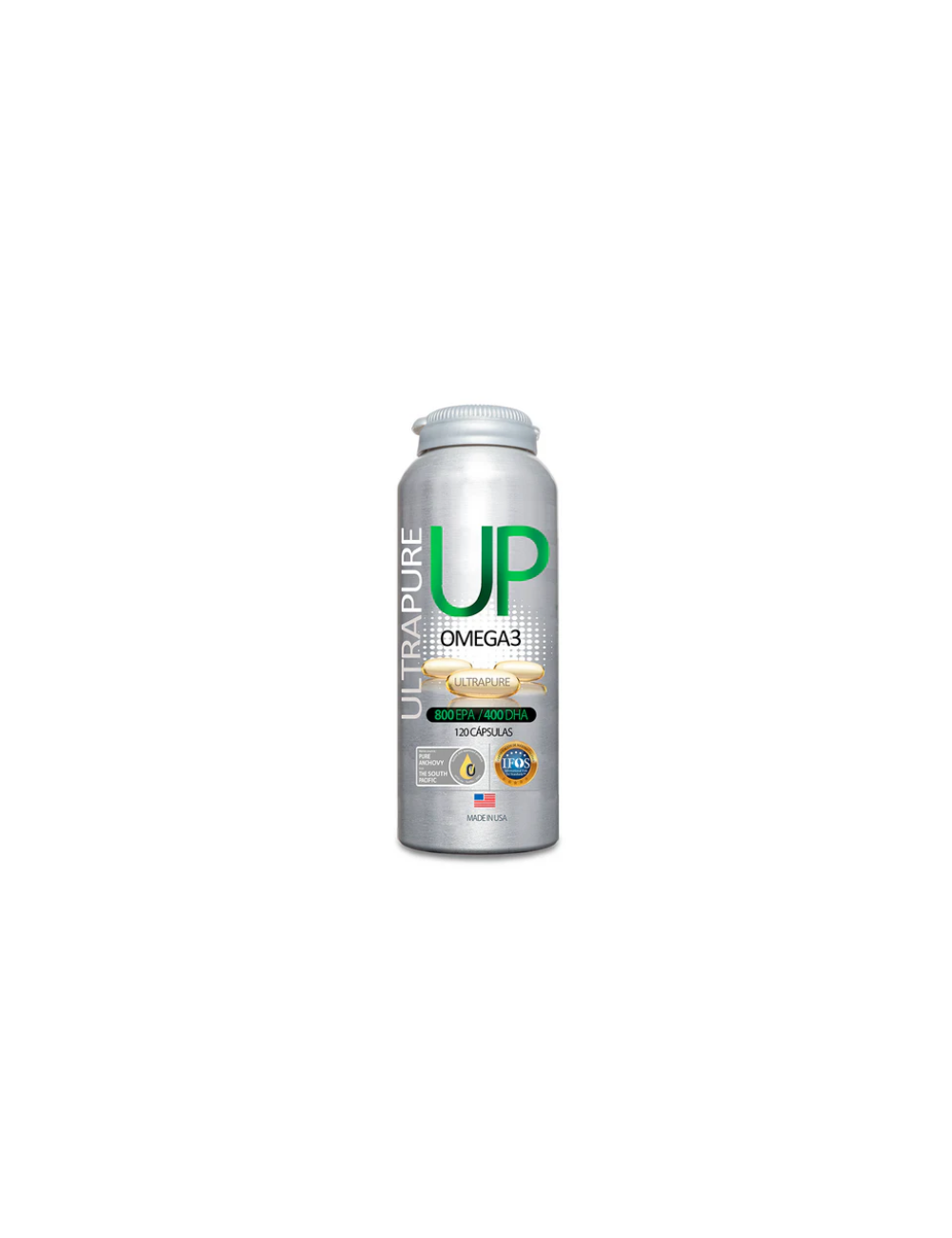 OMEGA 3 UP 800EPA/400DHA 120 CAPSULAS  ULTRAPURE