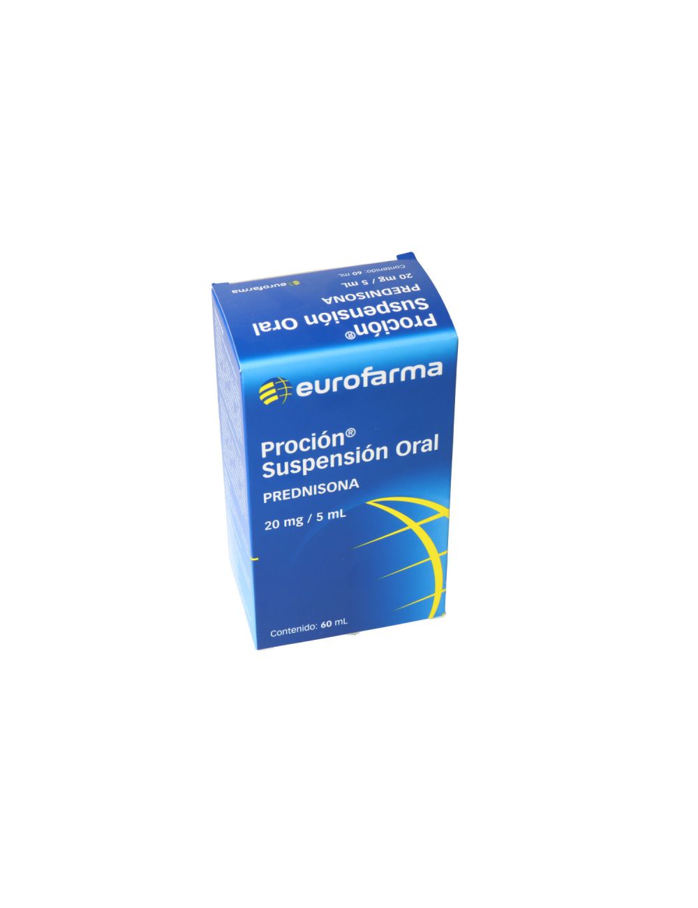 PROCION PREDNISONA SUSP ORAL 20 MG/ 5 ML POR 60 ML MEDIPHARM CENABAST