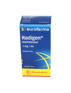 RADIGEN RISPERIDONA GTS 1MG/ML X 30 ML BIOEQUIVALENTE CENABAST