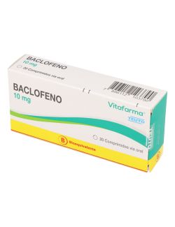 BACLOFENO 10 MG 20 COMPRIMIDOS CENABAST